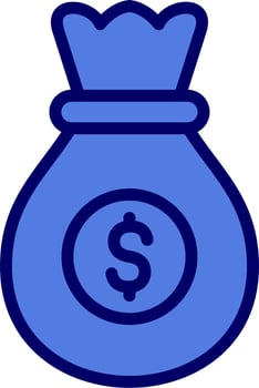 Money Bag Vector Icon