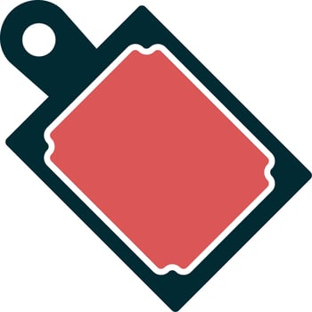 Chopping Boardline Vector Icon