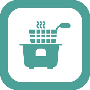 Deep Fryer Vector Icon