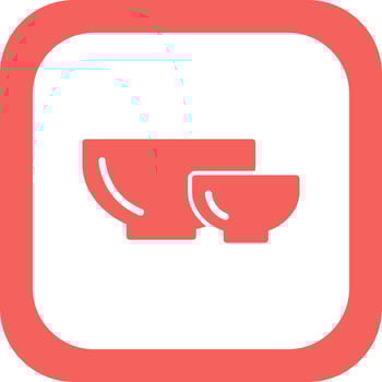 Bowls Vector Icon