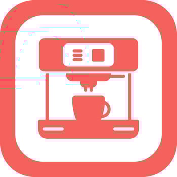Coffee Machine Vector Icon