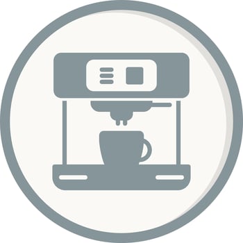 Coffee Machine Vector Icon