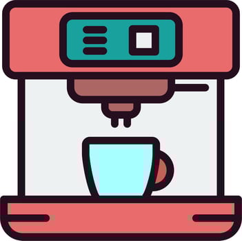 Coffee Machine Vector Icon