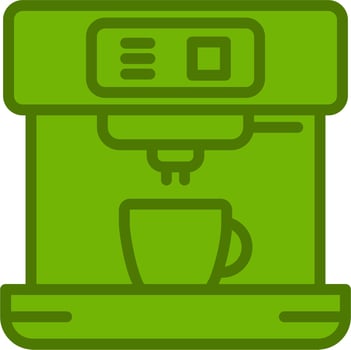 Coffee Machine Vector Icon