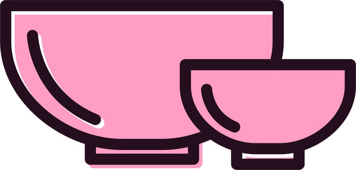 Bowls Vector Icon