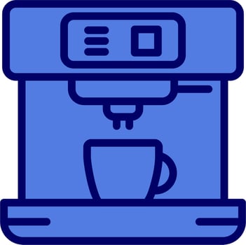 Coffee Machine Vector Icon
