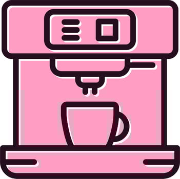 Coffee Machine Vector Icon