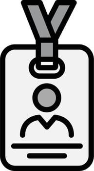 Press Pass Vector Icon
