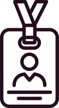 Press Pass Vector Icon