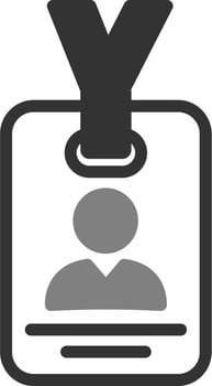 Press Pass Vector Icon