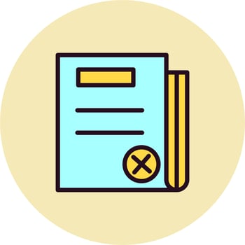 Fake News Vector Icon