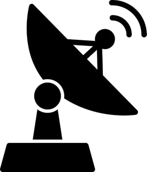 Satellite Dish Vector Icon