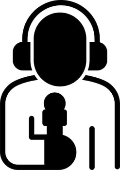 Reporter Vector Icon