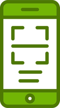 Scanning Qr Code Vector Icon