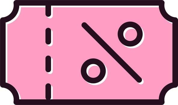 Discount Voucher Icon vector