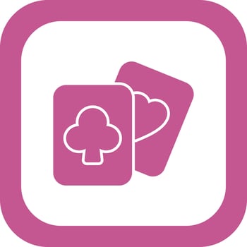 Poker Game Vector Icon