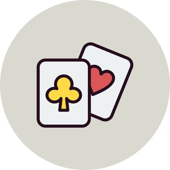 Poker Game Vector Icon