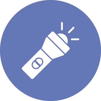 Torch Vector Icon