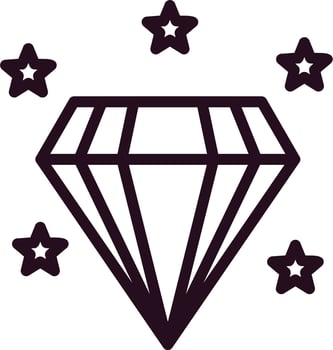 Diamond Vector Icon