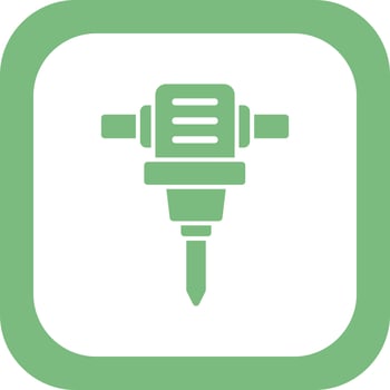 Drill Hole Machine Vector Icon
