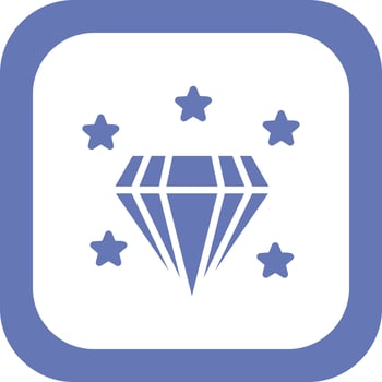Diamond Vector Icon