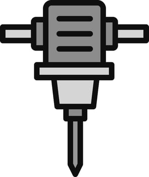 Drill Hole Machine Vector Icon