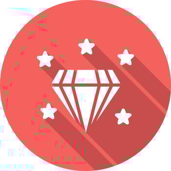 Diamond Vector Icon