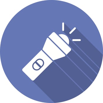 Torch Vector Icon
