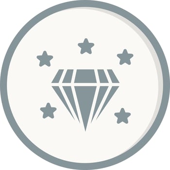Diamond Vector Icon