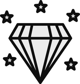 Diamond Vector Icon