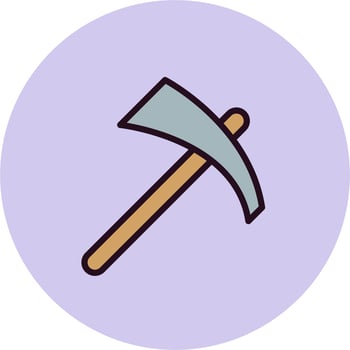 Pickaxe Vector Icon