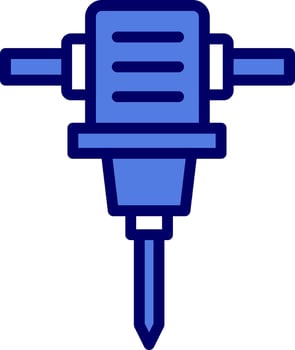 Drill Hole Machine Vector Icon