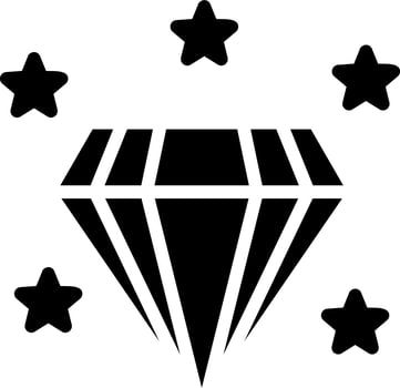 Diamond Vector Icon