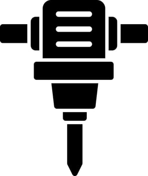 Drill Hole Machine Vector Icon