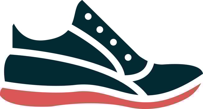 Running Shoes Vector Icon