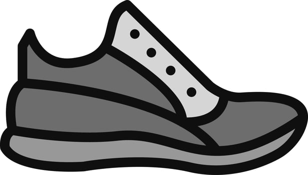 Running Shoes Vector Icon