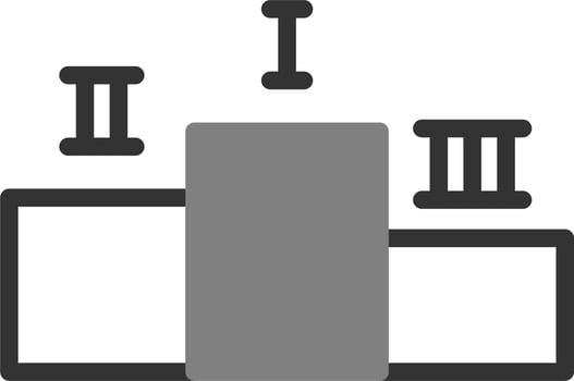 Podium Vector Icon