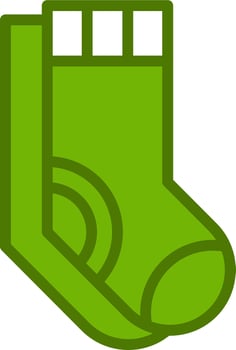 Socks Vector Icon