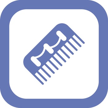 Comb Vector Icon