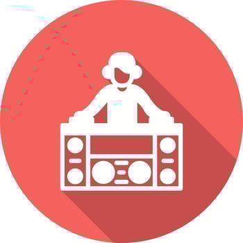 Dj Vector Icon