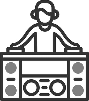 Dj Vector Icon