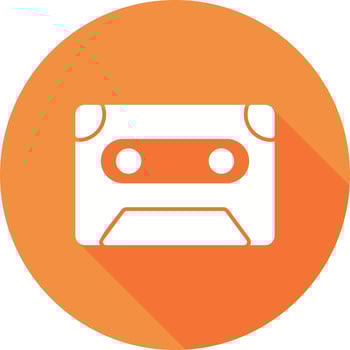 Cassette Vector Icon