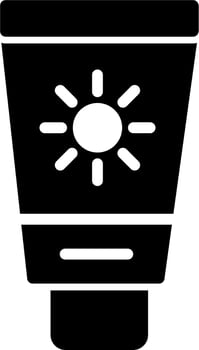 Sunscreen Vector Icon