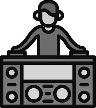 Dj Vector Icon