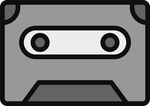 Cassette Vector Icon