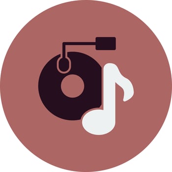 Vinyl Vector Icon