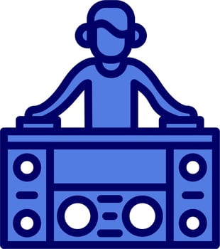 Dj Vector Icon