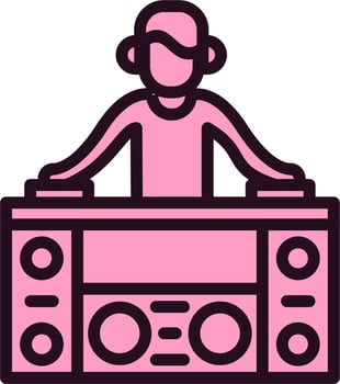 Dj Vector Icon