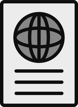 Passport Vector Icon
