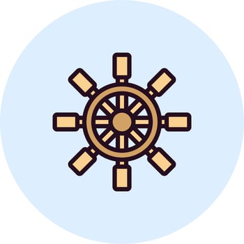 Rudder Vector Icon